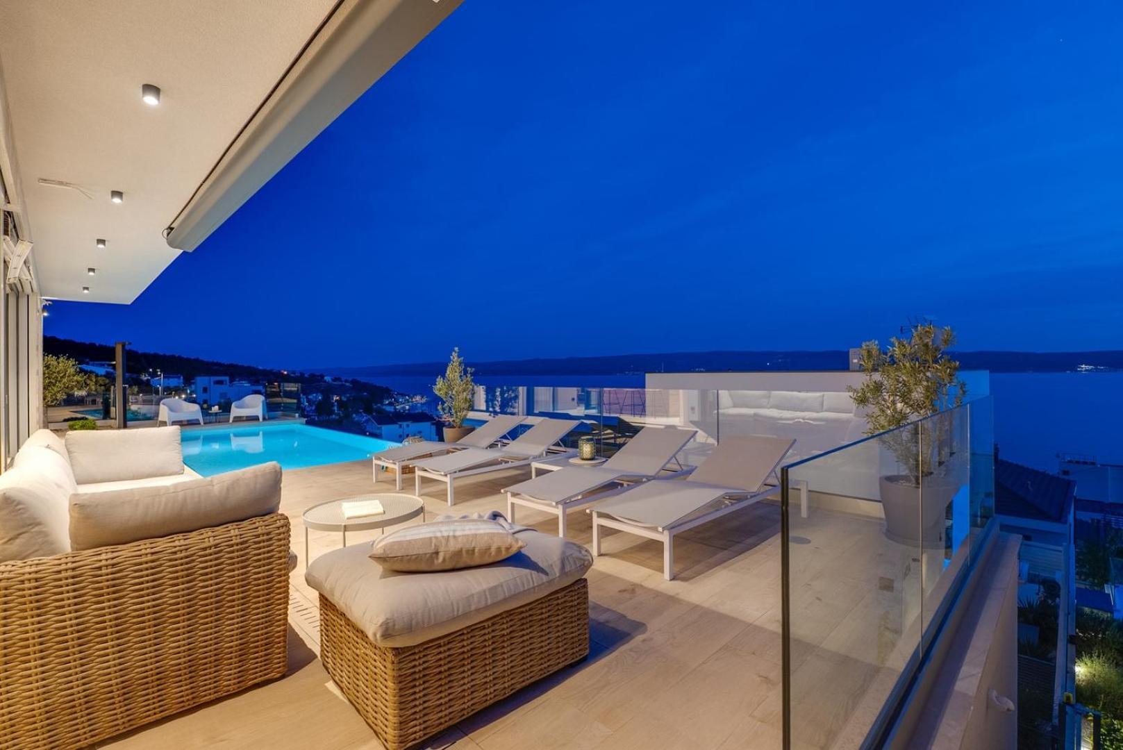 New! Ocean View Villa Есенице Экстерьер фото