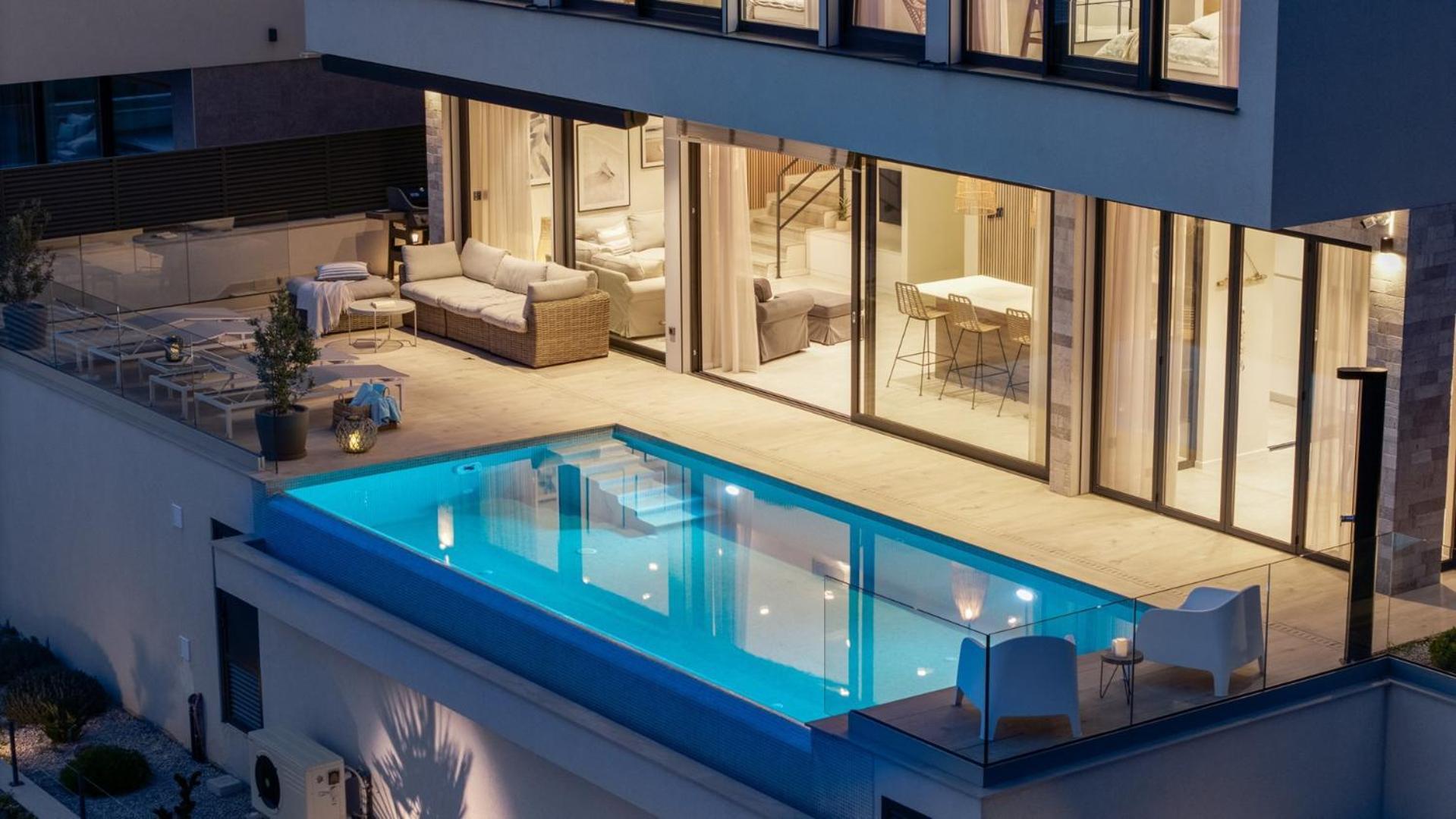 New! Ocean View Villa Есенице Экстерьер фото