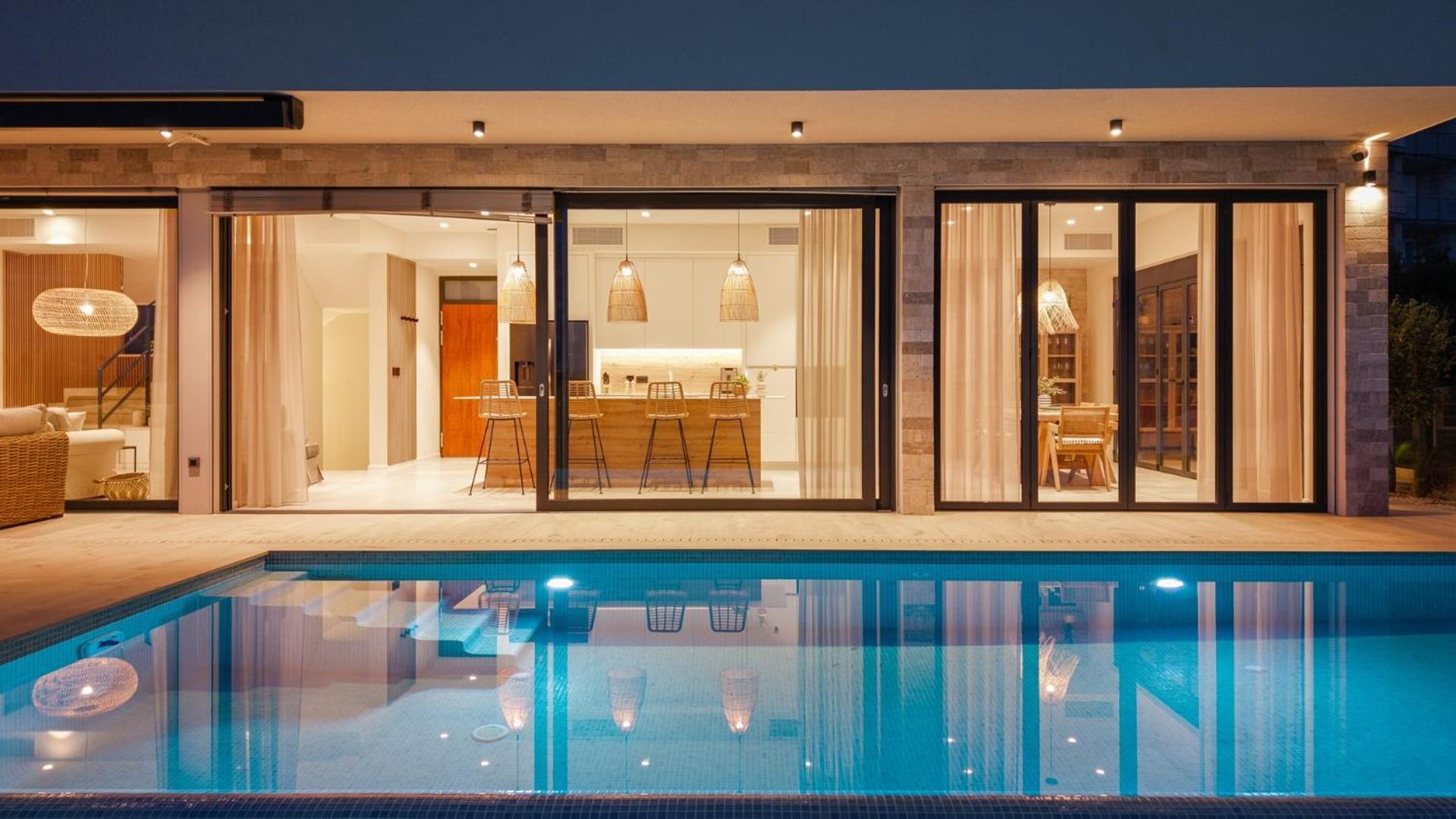 New! Ocean View Villa Есенице Экстерьер фото