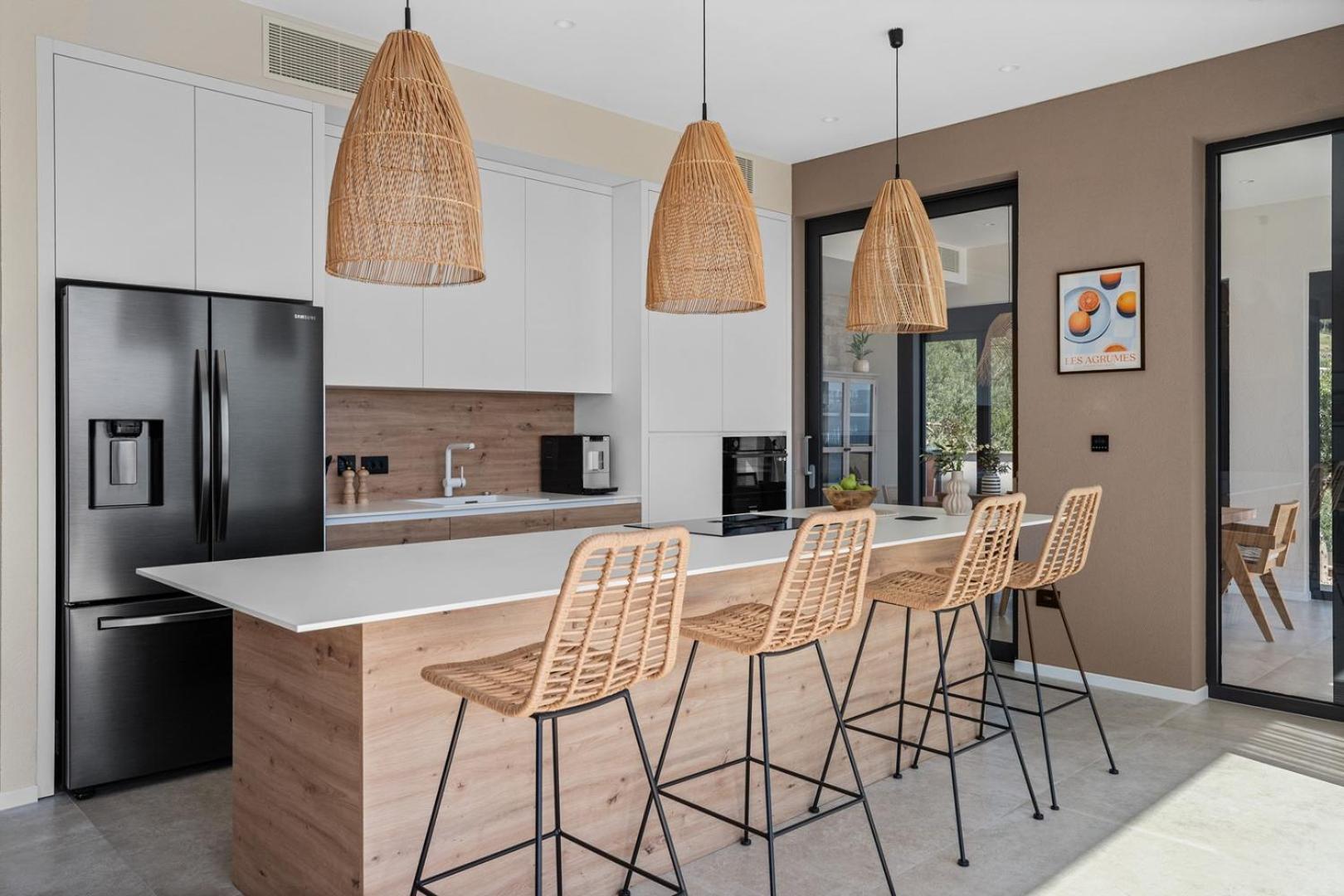 New! Ocean View Villa Есенице Экстерьер фото