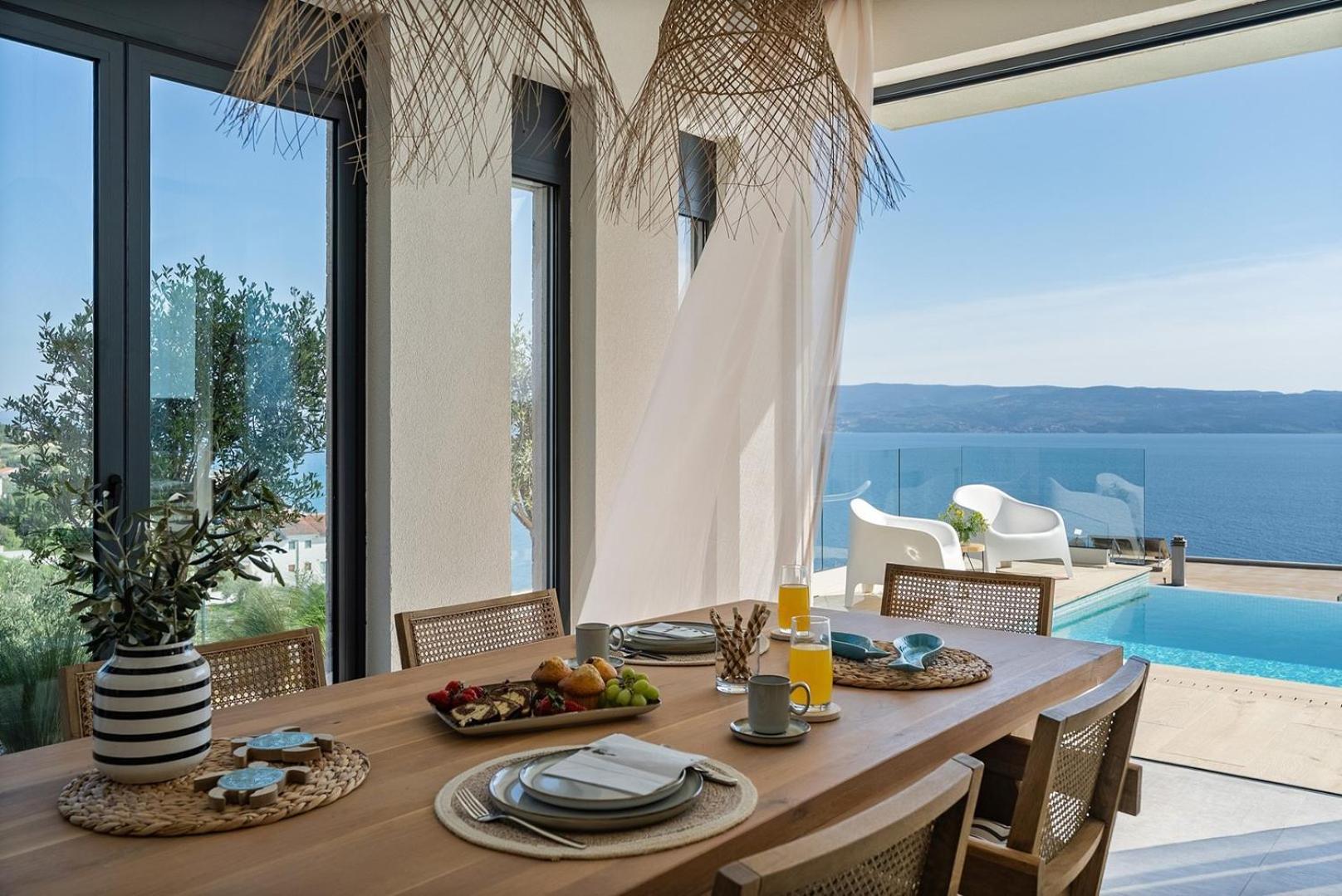 New! Ocean View Villa Есенице Экстерьер фото